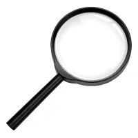 Lupa Portátil Para Leitura 40mm Lente de Aumento Glass