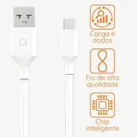 Cabo Usb para Usb-C 2M 5A CB109-3 AGold