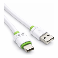 Cabo de Celular Type C 4.8a Branco CB33-3 A-Gold