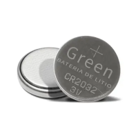 Pilha Bateria Cr2032 3v Lithium Green 1und
