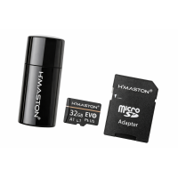 Cartão de Memória 32GB EVO Plus Micro SD + Adaptador SD HM-M32 H'Maston Cartão de Memória 32GB EVO Plus Micro SD + Adaptador SD HM-M32 H'Maston