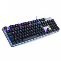 Teclado USB Gamer Mecânico Chumbo LED RGB GK400F 7ZZ93A HP