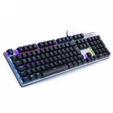Teclado USB Gamer Mecânico Chumbo LED RGB GK400F 7ZZ93A HP