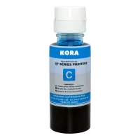 Garrafa de Tinta HP Ciano 70ml Kora Garrafa de Tinta HP Ciano 70ml Kora