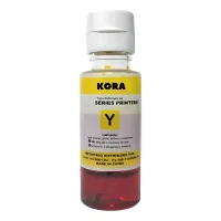 Garrafa de Tinta HP Amarelo 70ml Kora Garrafa de Tinta HP Amarelo 70ml Kora