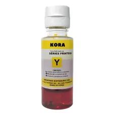 Garrafa de Tinta HP Amarelo 70ml Kora Garrafa de Tinta HP Amarelo 70ml Kora