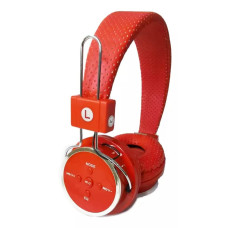 Fone de Ouvido HeadPhones Bluetooth 3in1 B-05 Vermelho Shinka