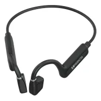 Fone de Ouvido Neckband Wireless HS-611 Preto Hrebos Fone de Ouvido Neckband Wireless HS-611 Preto Hrebos