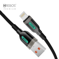 Cabo Usb Lightning 1.2M 3.1A CB-202i Hrebos
