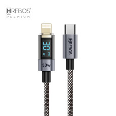 Cabo Usb-C para Lightning Turbo 30W 2m CB-372i Hrebos