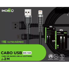 Cabo Usb Para Lightning 2M 2.4A Ims-142A Imenso