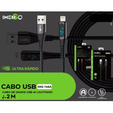 Cabo Usb para Lightning 2M 2.4A Ims-146A Imenso