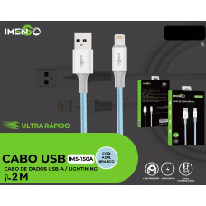 Cabo Usb Para Lightning Azul Ims-150A Imenso