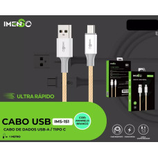 Cabo Usb Para Usb-C Dourado 1M 5A Ims-151 Imenso