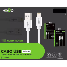 Cabo Usb Para Lightning Branco 1M 5A Ims-158 Imenso