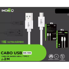 Cabo Usb Para Usb-C 2M 5A Ims-159A Imenso