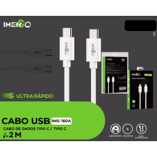 Cabo Usb-C Para Usb-C 2M 60W Ims-160A Imenso