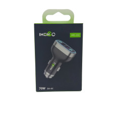 Carregador Veicular 4 Usb(2) E Usb-C(2) 70W Ims-222 Imenso