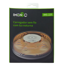 Carregador Sem Fio Com Luz Noturna Ims-225 Imenso