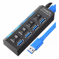 Hub Usb 4 Portas 3.0 Le 4052 It-Blue