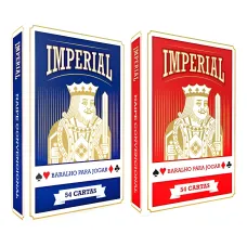 Baralho Jogo de Cartas 54 Cartas Imperial