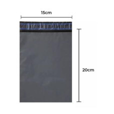 Envelope de Segurança Cinza 150x200x30mm 10 unidades