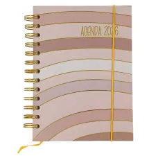 Agenda 2026 Capa Dura  179x129mm 168 Folhas Interponte