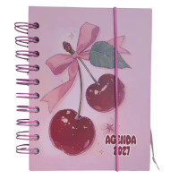 Agenda 2027 Pequena Frutas e Glitter 104x141 168 Fls Interponte Agenda 2027 Pequena Frutas e Glitter 104x141 168 Fls Interponte
