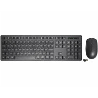 Kit Wireless Teclado e Mouse KA-6029 + MA-A734 Preto K-Mex