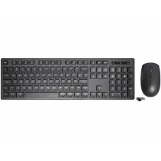 Kit Wireless Teclado e Mouse KA-6029 + MA-A734 Preto K-Mex