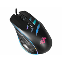 Mouse Gamer Garra M538 7200DPI RGB USB Preto K-Mex