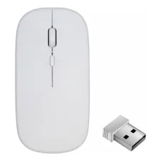 Mouse Optico Wireless Recarregavel Usb MA-A7W4 Branco Kmex Mouse Optico Wireless Recarregavel Usb MA-A7W4 Branco Kmex