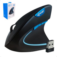 Mouse sem Fio Ergonômico Vertical Recarregável KP-MU025 Knup