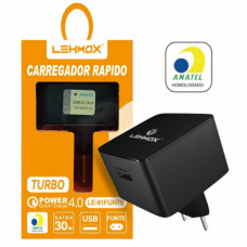 Carregador Turbo Quick Charge 4.0 30W Usb LE-91 FUNTE Lehmox