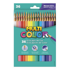 Lápis de Cor 36 Cores Ecolápis Multicolor 11.3600N  Faber Castell 