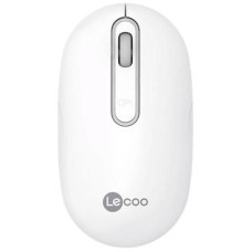 Mouse USB Wireless Recarregável Branco WS207 Lecoo Mouse USB Wireless Recarregável Branco WS207 Lecoo