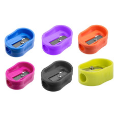 Apontador Plástico New Simples Cores Sortidas 1 und Leo&Leo