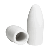 Borracha Branca Ponteira Leo&Lo 1 Unid