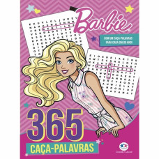 Livro Infantil 365 Caça-Palavras Barbie
