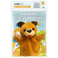 Livro com Fantoche Animais de Estimação Todo Livro