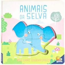 Meu Livro Quebra Cabeça Animais da Selva Todo Livro