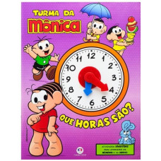 Livro Aprendendo as Horas Turma da Mônica