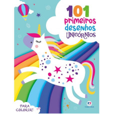 Livro Para Colorir 101 Primeiros Desenhos Diversos