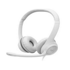 Headset USB com Microfone H390 Branco Logitech Headset USB com Microfone H390 Branco Logitech