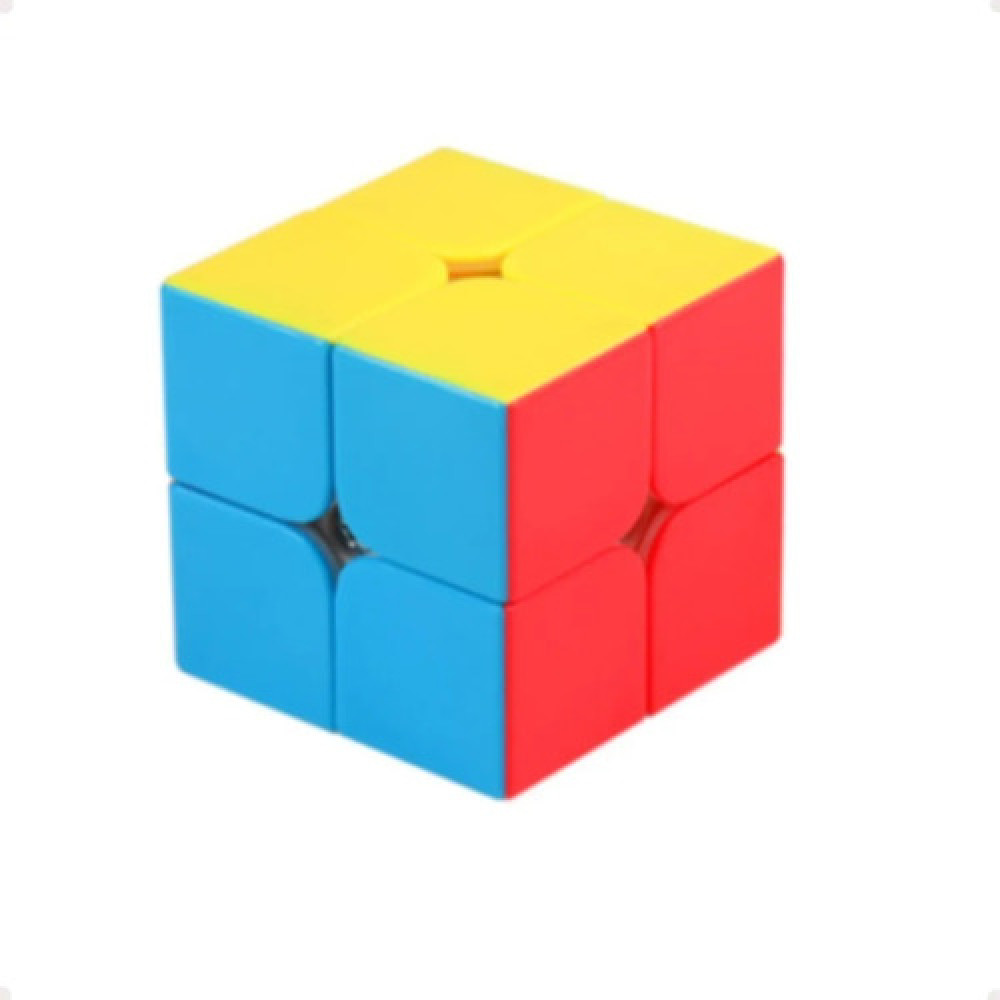 Cubo Mágico 2x2 Preto Adesivado (MF8861B)