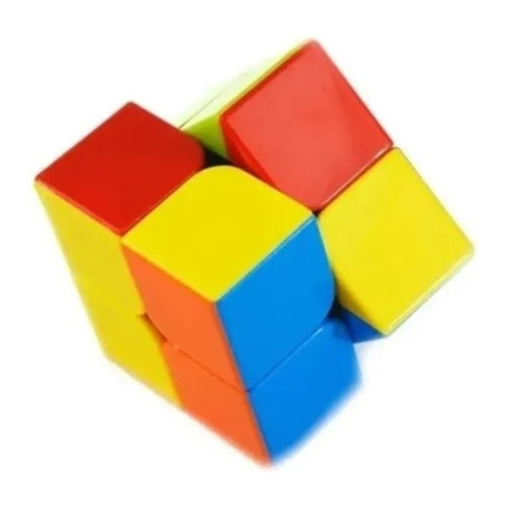 Cubo Mágico 2x2 Preto Adesivado (MF8861B)