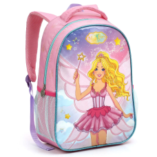 Mochila Escolar MI41445 Infantil Fada Rosa Seanite