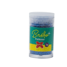 Glitter Poliester 3G Azul Escuro 7011 Make+ 