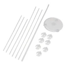 Kit Vareta Pega Balao 7 Hastes Transparentes 14708 Make+ Kit Vareta Pega Balao 7 Hastes Transparentes 14708 Make+