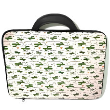 Maleta Notebook 15.6 CAS-1731 Rosa com Cactos